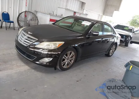 2014 Hyundai Genesis 3.8 z USA, uszkodzony, nr VIN KMHGC4DD9EU266185